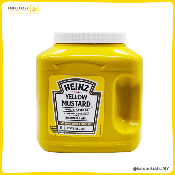Heinz Yellow Mustard (Halal) (2.95KG) Lazada