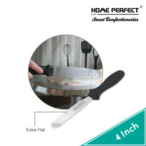 HOME PERFECT 4/6/8/10 Inch Flat Spatula W/Non Slip Handle Icing Paste SpatulaS/S BladeEP-SP4EP-SP6EP-SP8EP-SP10