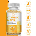 BBEEAAUU Vitamin C Glow Skin Whitening Capsules with Zinc 25mg Support immunity Promote Collagen Synthesis and Antioxidant for Skin Health Energy Production 维C+锌. 
