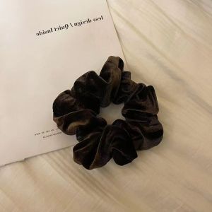 Large Hair Band Scrunchies Velvet Soft Ponytail Hair Tie Hair Ring Hair Accessories