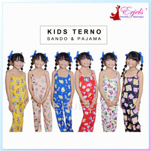FOR GIRLS - KIDS TERNO Sando and Pajama Cotton Spandex Sleepwear KSP