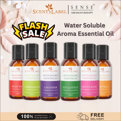 Water Soluble Essential Oil 30ml | For Aroma Diffuser |Lavender oil| ScentsLabel