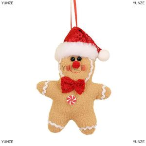 [COD] YUNZE Christmas Tree Ornaments Xmas Decorative Hanging Ornaments Santa Reindeer Snowman For Holiday Party Decor Kids Gifts