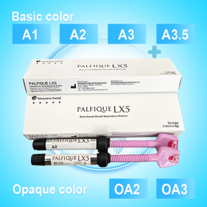 Newest PALFIQUE LX5 Resin-based Dental Restorative High End Aesthetic Repair Resin 3.8g/Syinge