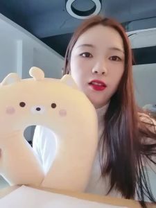 【Ship in 24H】Travel U-shaped pillow/deformable/doll/napping pillow/two in one neck pillow/cartoon deformable pillow/foam particle filling 变形U型枕-131