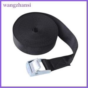 wangzhansi Lashing Strap With Buckle Nylon Quick Release Cargo Tie Down Luggage Bag Packing Straps Tied With Zinc Alloy Buckle Hooks