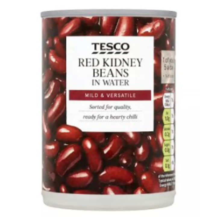 Tesco Red Kidney Beans in Water Mild & Versatile 400g Lazada PH