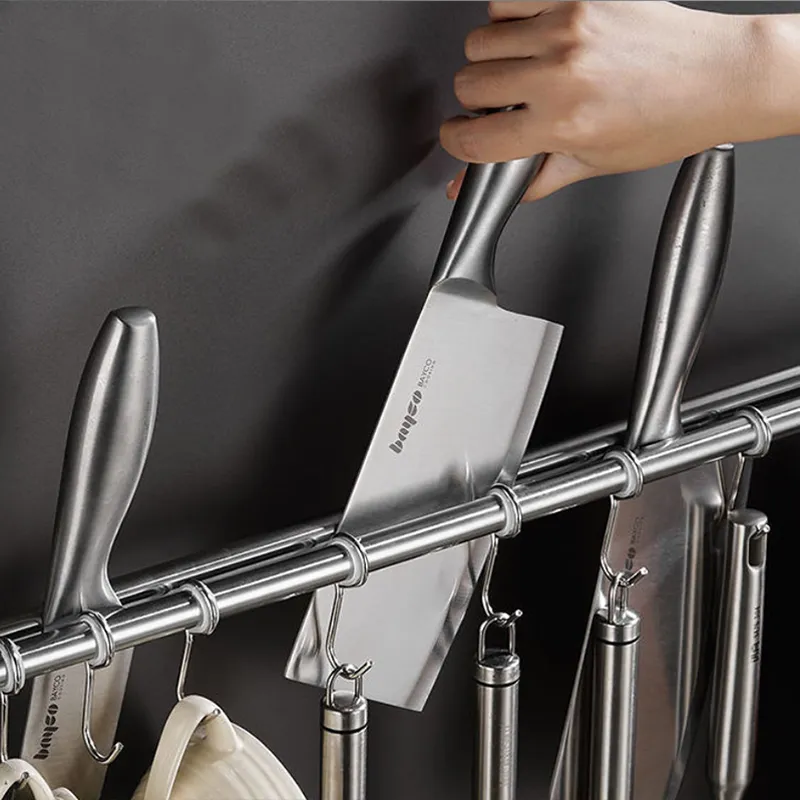 Component Hardware Stainless Steel Sliding Pot Rack Hook – Double Or Single (J77-4401)