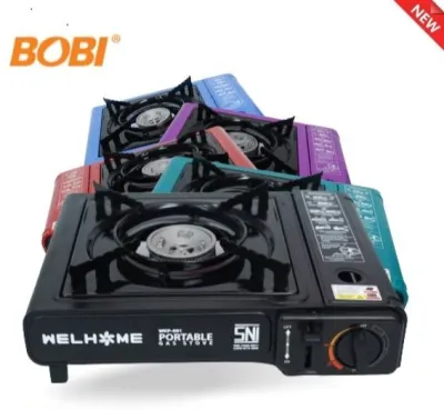 Kompor Portable 2in1 Gas Kaleng & Gas Elpiji Tabung