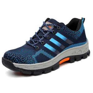 SINDBAB Safety Shoes Anti Slip Anti Smash Steel Head Men Shoes Working Shoes