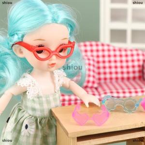 [COD] shiou 20pcs Búp bê kính Dollhouse thu nhỏ colourful Kính Eyewear mát kính Búp bê trang trí nội thất phụ kiện đồ chơi