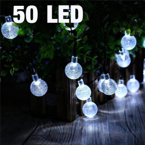 20/50/100LED Dây đèn led bi bọt nước trang trí trong nhà ngoài trời chống nước