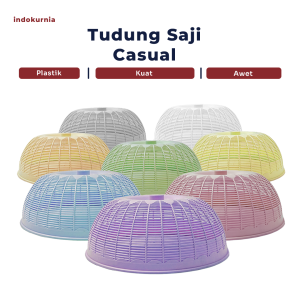 Indokurnia Tudung Saji Casual Pastel