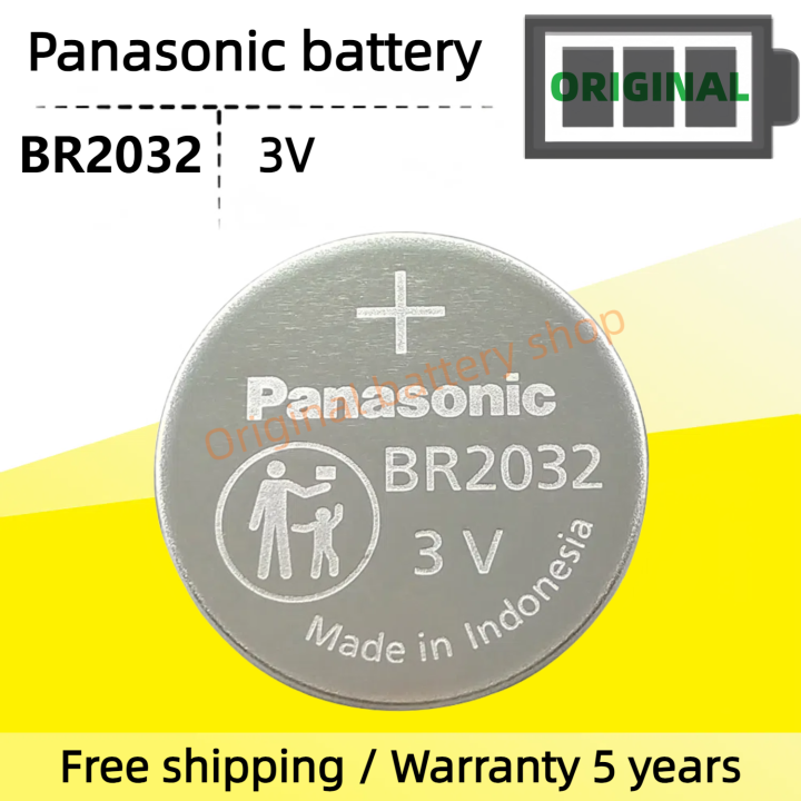 Panasonic BR2032 battery high temperature resistance 30°C to 85°C