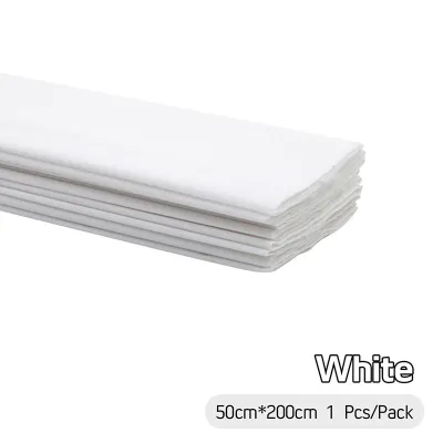 50cm x 200cm Crepe Paper Roll Flower Making Materia For Bouquet Decoration Florist Gift Packaging Supplies 皱纹纸