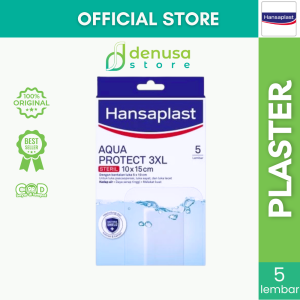 HANSAPLAST Aqua Protect Steril | Plester Tahan Air Melindungi Luka Besar Kedap Air