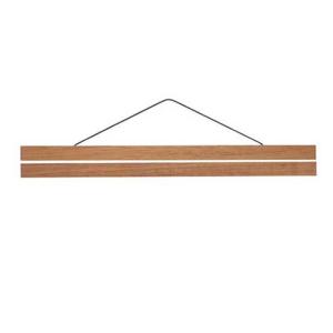 ZYJC SHOP In Bằng gỗ Ảnh minh họa Móc áo Treo tường Từ tính Tường vẽ Tranh cuộn Khung áp phích Giá treo tranh