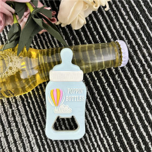 【COD】WTC*New ideas Hot Sale Cute Fridge Sticker Gift Soft Glue Corkscrew Fridge Magnet & Bottle Opener Baby Feeding Bottle Baptism Birthday Souvenir And Give Aways