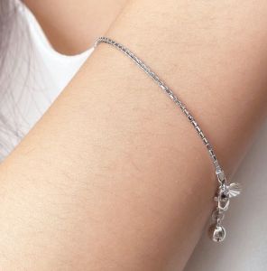 Gelang Emas Putih Kadar 375 (8K) 420 (9K) Model Italy Berat 1 -  5 gram an