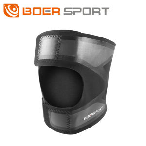 BOER Compression Adjustable Knee Brace Dual Patella Thin Breathable TPU Knee Brace Patella Tendon Support Strap for Pain Relief Arthritis Tendonitis ACL Non-Slip Knee Suppport for Running Cycling Hiking Soccer Basketball