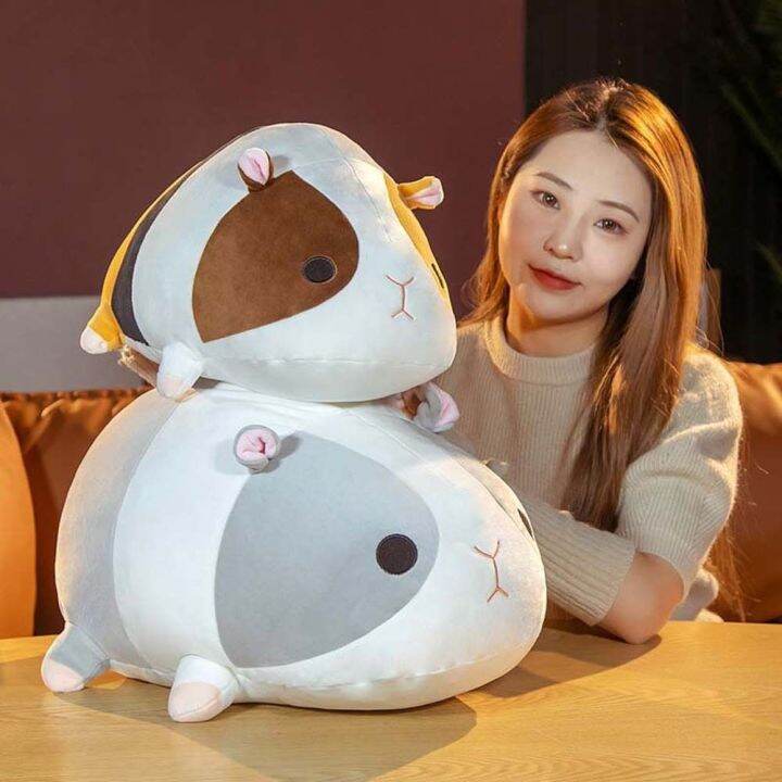 Ptouts Plushies Toys Kids Soft Toy Animal Plush Hamster Plush Pillow 