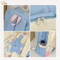 LEXY Tas Ransel Wanita Tas Sekolah Korea Style Anti Air Backpack SMP SMA Premium. 