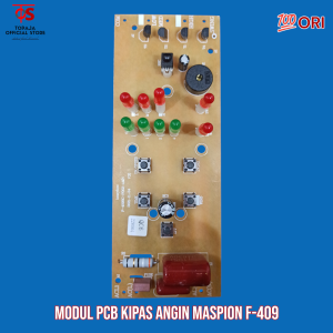 PCB Modul Kipas Angin MASPION F 409 RC Original - PCB Kipas Maspion Berdiri