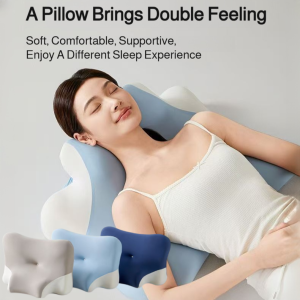 Multifunctional Ice Silk Neck Lying Pillow Summer Home Sleep Memory Foam Ice Silk Lying Pillow