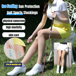 Cooling Golf Socks UV Protection Stockings Breathable Skin Care Sports Tights
