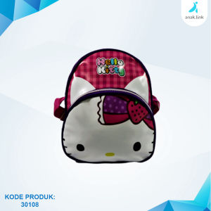 Tas Slempang Anak Dompet Tali Pouch Perempuan Karakter Hello Kitty 30108