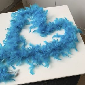 CHUAN 2 Meter Plush Decorative Strip Faux Fur Cuff Plush Strip Artificial Fur Decoration  Christmas Decoration Fluffy Trim