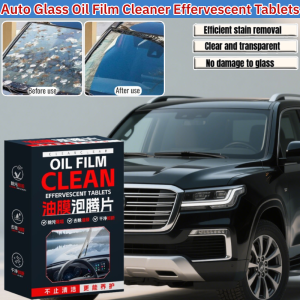 Auto Glass Oil Film Cleaner Effervescent Tablets Rainproof Windshield Degreasing Antifog汽车玻璃油膜清洁泡腾片