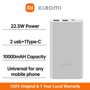 Xiaomi Mobile Power Bank 30000mAh 50W Home & Travel Power Bank for Laptop Mobile Phone Fast Charging Type-C USB Port Mobile Power Bank Fast Charging