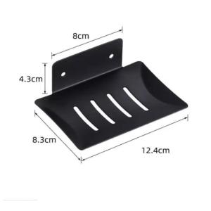 304 Stainless Steel Soap Drain Dish Soap Holder Dish Wall Mounted Bath Soap Sponge