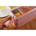 Kotak Makan 3 Layer Healthy Bento Lunch Box 900ml with Spoon & Fork / Tempat Makanan Sehat 3 Kotak / Tempat Penyimpanan Makanan / Box Makanan 900ml. 