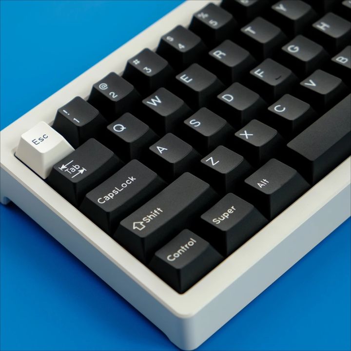 【Keycap Only】Clone Black Wob Keycap 170 keys Cherry Profile PBT Double ...
