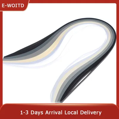 E-WOITD 100Pcs set Paper Quilling Strips Set 3mm 39cm Paper For Craft DIY Quilling Tool