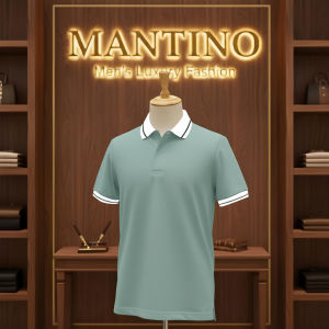 Mint Ugo – Áo Thun Polo Nam Nữ Contrast Collar Polo Collection – Lịch Lãm & Basic Phối Trơn