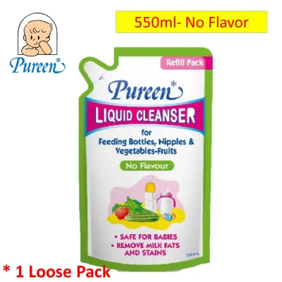 Pureen Bottle Cleanser Feeding Bottle Cleanser 500ml LIQUID Botttle / Refill Pecuci Botol Susu
