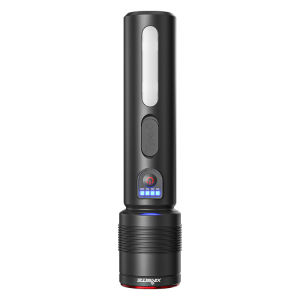 【Daily Suki Store】Super Bright LED Flashlight-Rechargeable Waterproof Electronic Display Zoomable Mini Torch for Outdoor Camping Emergency Long Range Beam Light
