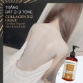 (có check mã vạch) sữa tắm truyền trắng collagen x12 dành cho mặt và body chai 500ml -trắng ngay lần đầu ủ luôn ạ. 