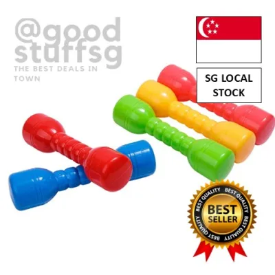 [SG 🚚] 2Pcs Children Fitness Weights Hand Dumbbells Home Gym Exercise Barbell Kids