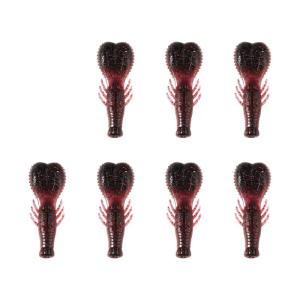 7pcs nhân tạo swimbait 6.2cm Mồi câu cá thu hút 6.7g Mồi mềm đồ câu cá Phụ Kiện Crawfish thu hút cho cá hồi