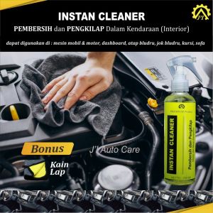 Instan Cleaner: Solusi Pembersihan & Pengkilapan Interior Mobil