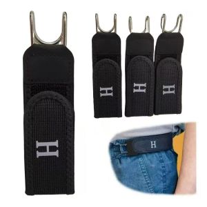 Yzlong Có Thể Điều Chỉnh Nylon thắt lưng eo Clip Với Thư Thiết Kế Cho Nam Giới Và Phụ Nữ Phong Cách Và Bền EVERYDAY Phụ Kiện