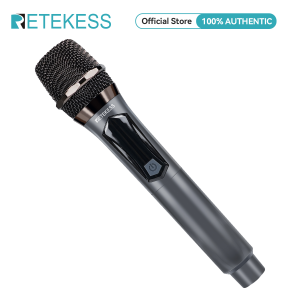 Retekess T130 Professional Wireless Handheld Microphone Transmitter used in such as Church Conference Speech Small Stage Performance