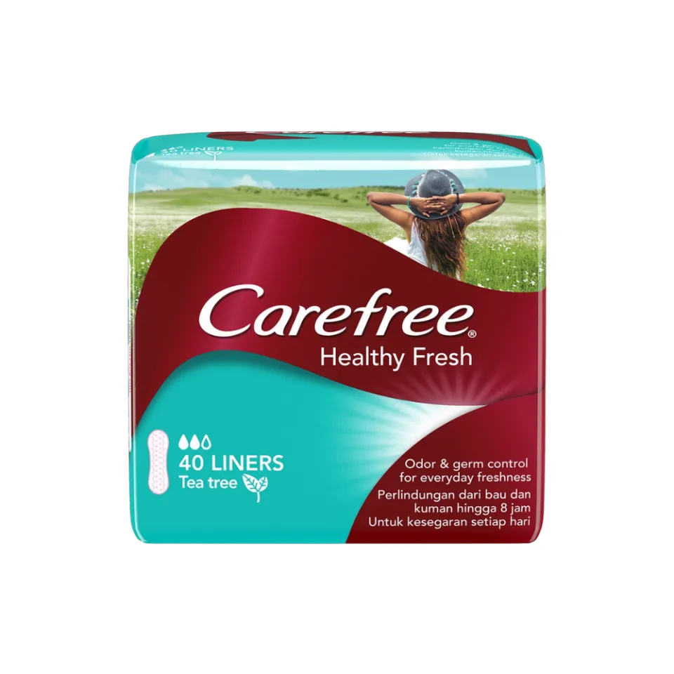 Carefree Healthy Fresh Liner 2packs x 40pcs