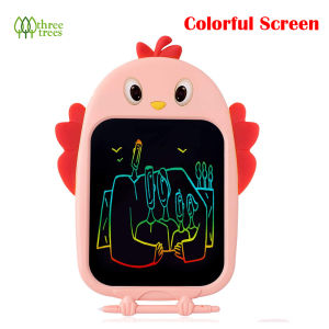 Quà Tặng Ba Cây Đồ Chơi Cho Bé Trai Bé Gái 2 3 4 5 6 7 8 Tuổi LCD Bằng Văn Bản Máy Tính Bảng Bảng Vẽ Nguệch Ngoạc Đầy Màu Sắc 8.5 Inch Vẽ Máy Tính Bảng