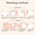 Cute Child Baby Diapers Size XL Suitable For Babies Weighing 12-17kg  Disposable Diapers Pants Breathable Diapers Large Water Absorption Capacity Skin Friendly. 