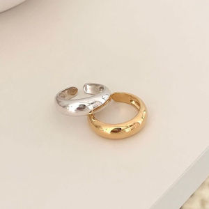 s925 Pure silver ring with a smooth surface simple open design a hot-selling item from the live stream minimalist unique and versatile ring 5223L